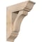Ekena Millwork Legacy Traditional Smooth Bracket w/ Offset Brace, Douglas Fir, 7 1/2"W x 22"D x 26"H BKT0806X22X26LEC01SDF - alternate 1